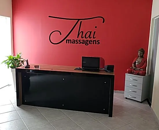 Recepção da Thai Massagens em Curitiba